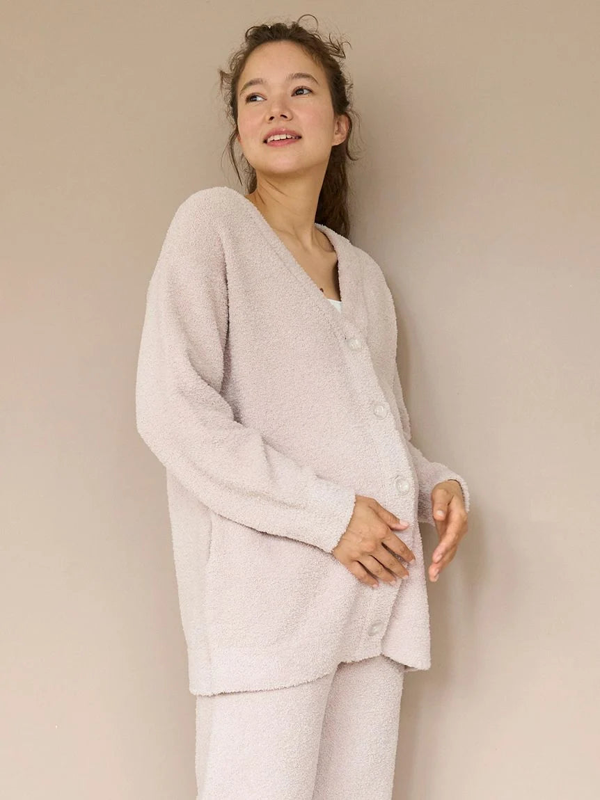 Baby Moco Maternity Button-Up Oversized Cardigan