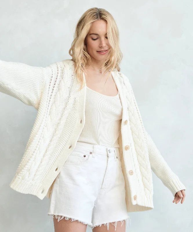 Cable Cardigan