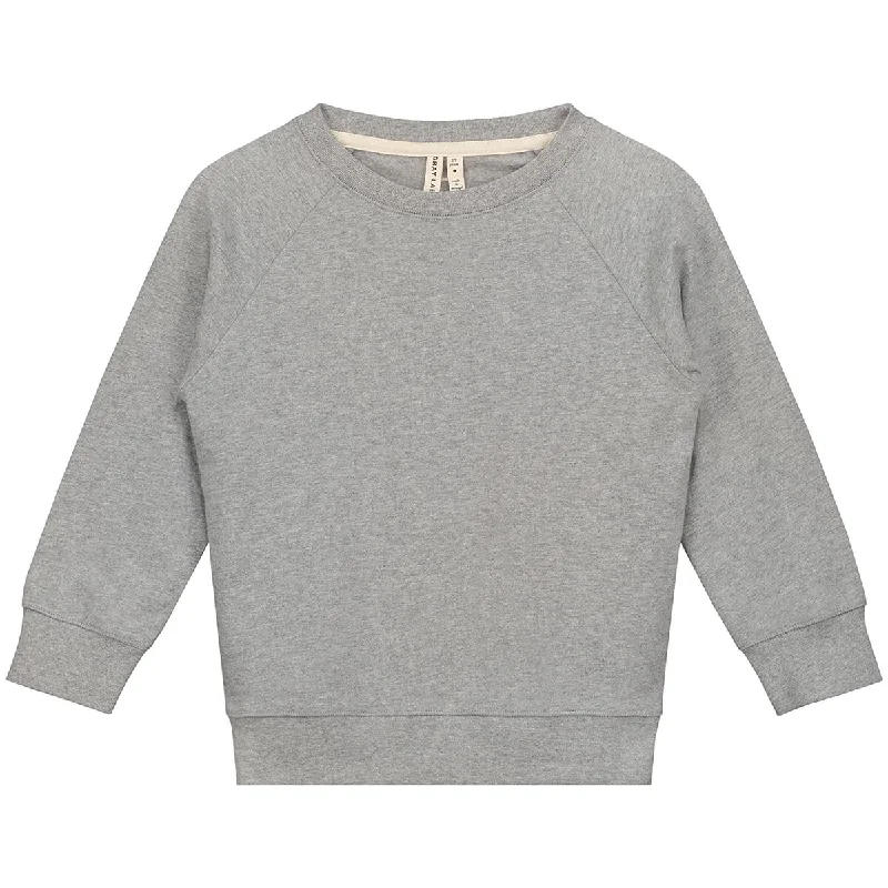 Crew Neck Sweater in Grey Melange by Gray Label