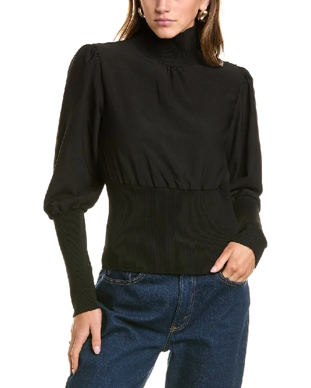 French Connection Krista Knit High Neck Sweater