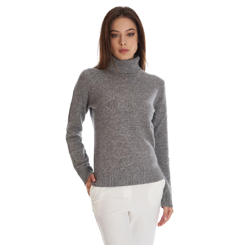 GREY TURTLENECK