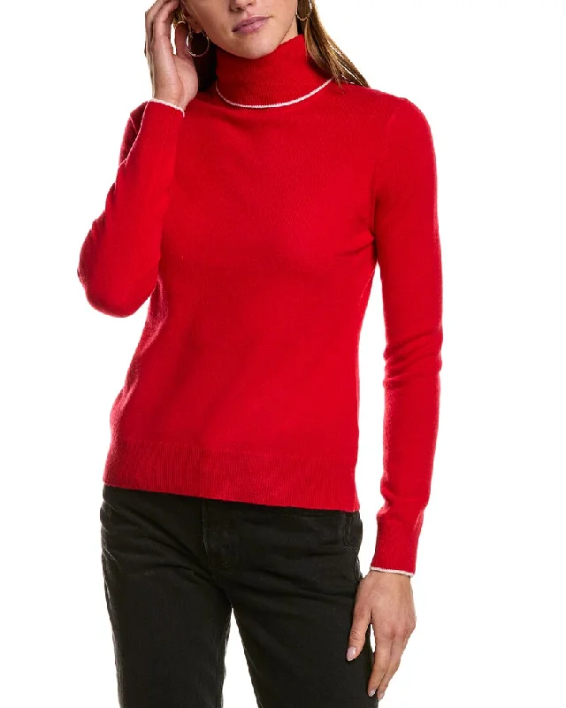 InCashmere Turtleneck Cashmere Sweater