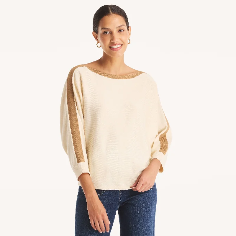 Nautica Womens Boat-Neck Sweater