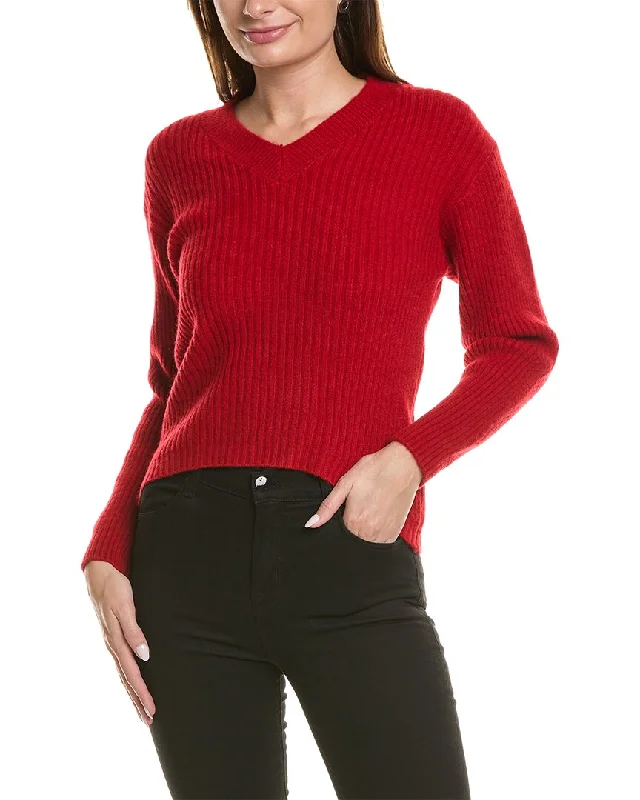 SERENETTE V-Neck Wool-Blend Sweater