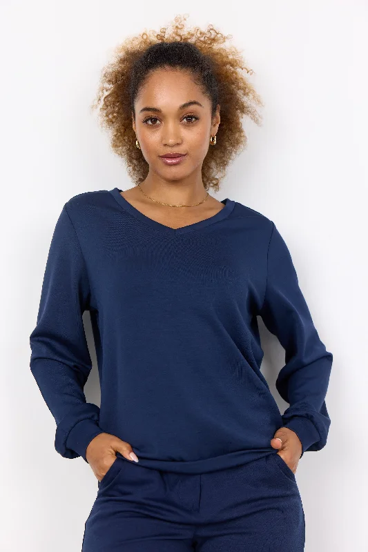 Soya Concept Banu V-Neck Sweatshirt