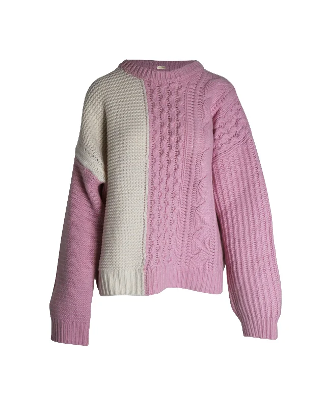 Stine Goya Chunky Knit Sweater in Multicolor Wool