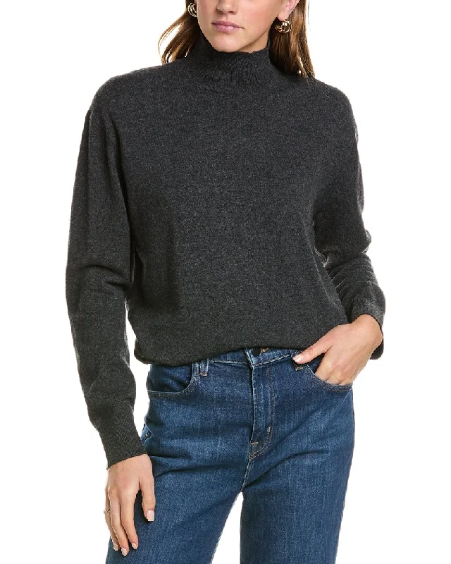 Vince Weekend Wool & Cashmere-Blend Turtleneck Sweater